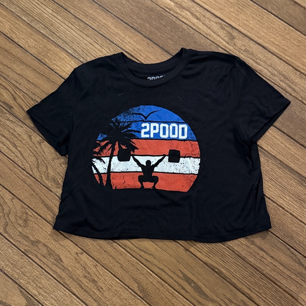 2POOD Women's Black Short Sleeve Tee